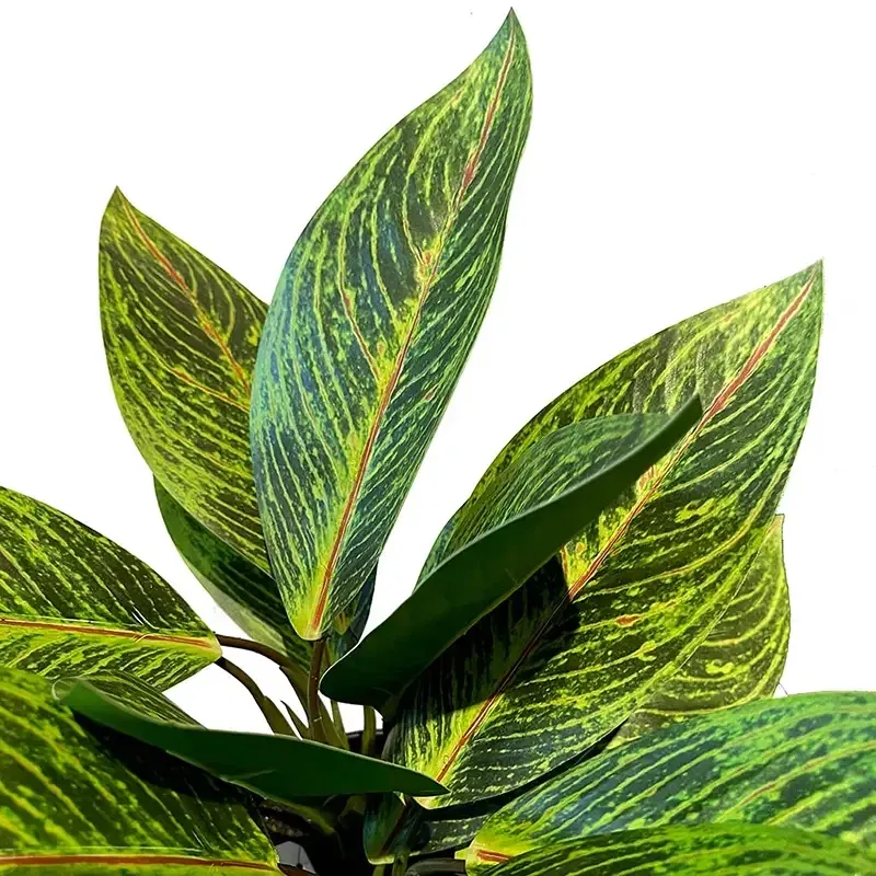 Buy Kroton plante i potte, 38cm, kunstig plante