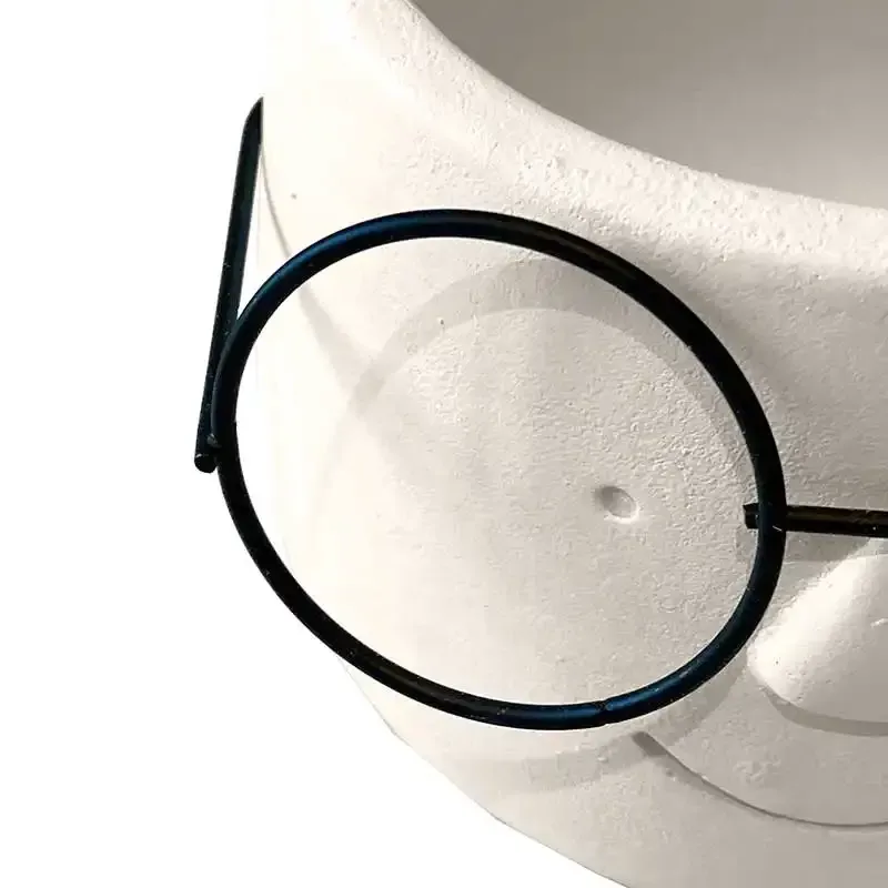 Buy Krukke med ansigt og briller, Ø13cm