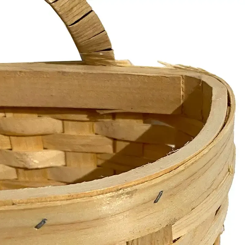 Buy Kurv til ophæng i bambus, 15x12x32cm