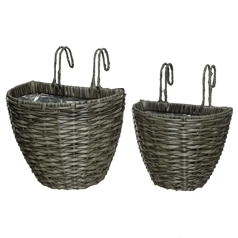 Buy Kurve m ophæng til altanen, grå, sæt a 2stk