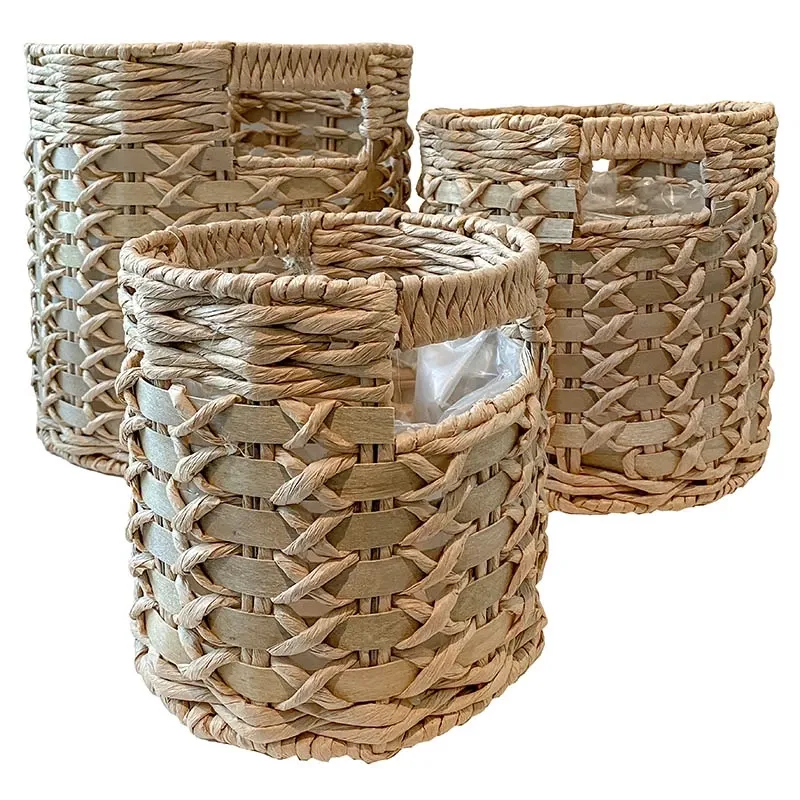 Buy Kurvesæt, 3 stk, rattan flet