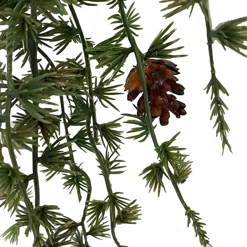 Buy Lærkegrens hænger m kogler, 80cm, grøn