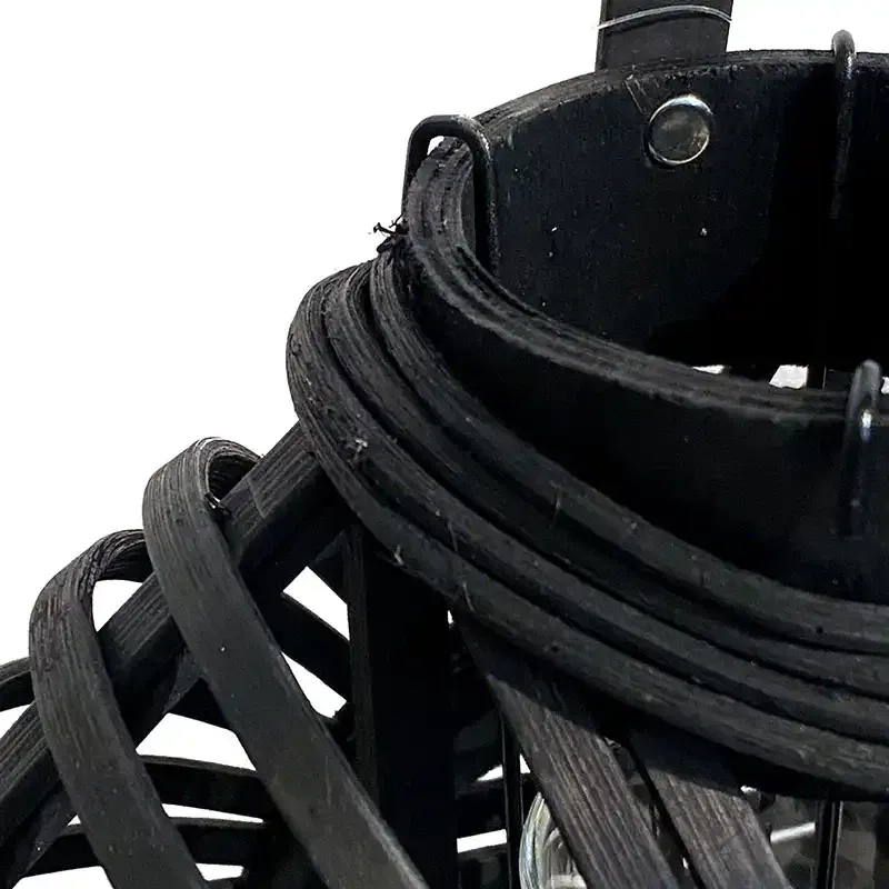 Buy Lanterne, rund i pil, 30x34x34cm