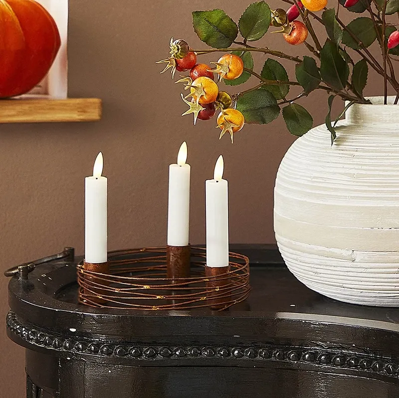 Buy Lysestage i metal, 17cm