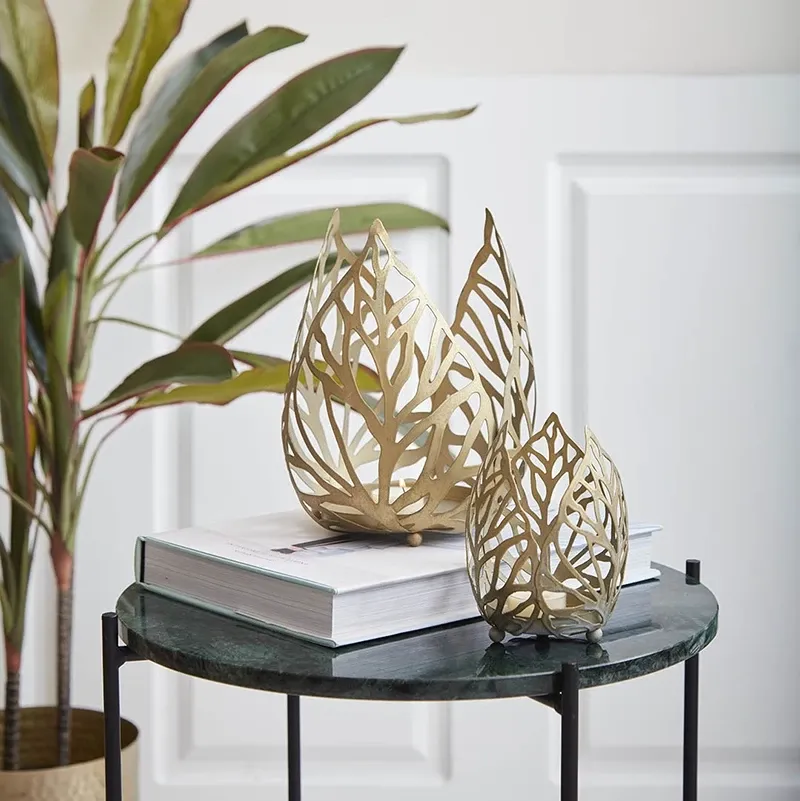 Buy Lysestage m blade, metal, 17x17x21cm