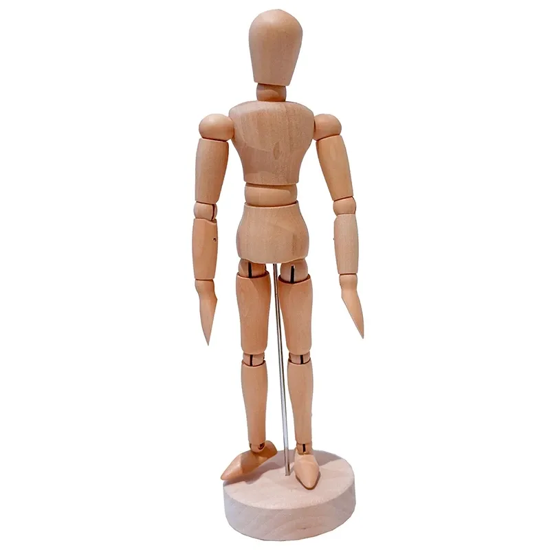 Buy Modeldukke, 20 cm, Croquis, træ