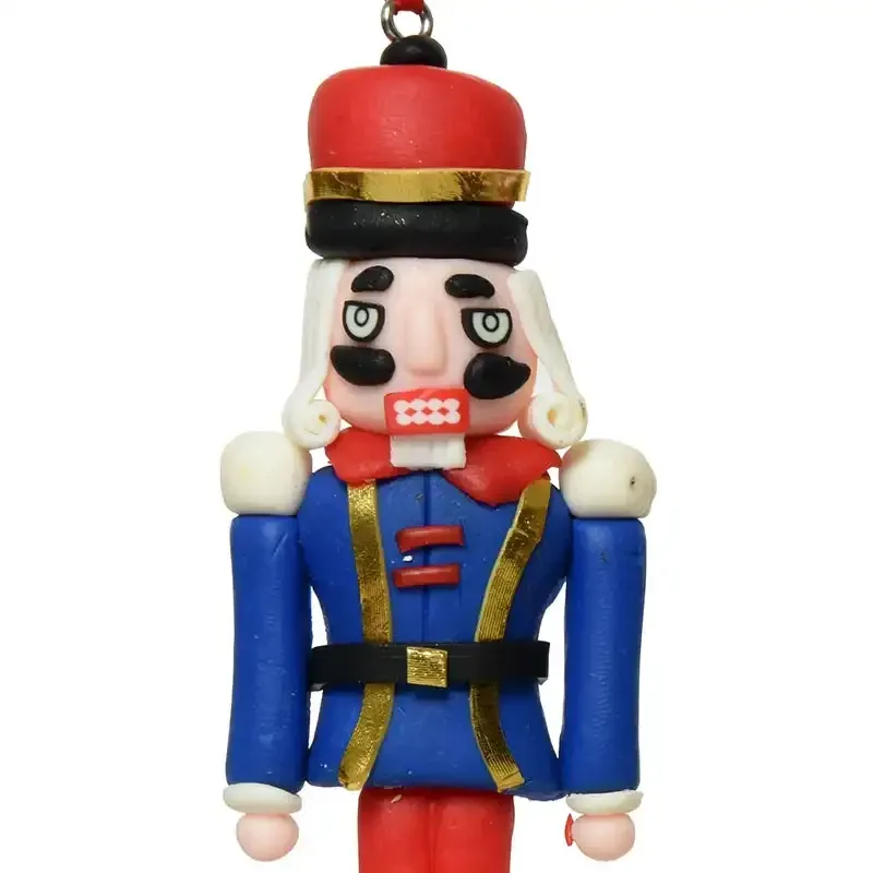 Buy Nøddeknækker m blå jakke, modellervoks look