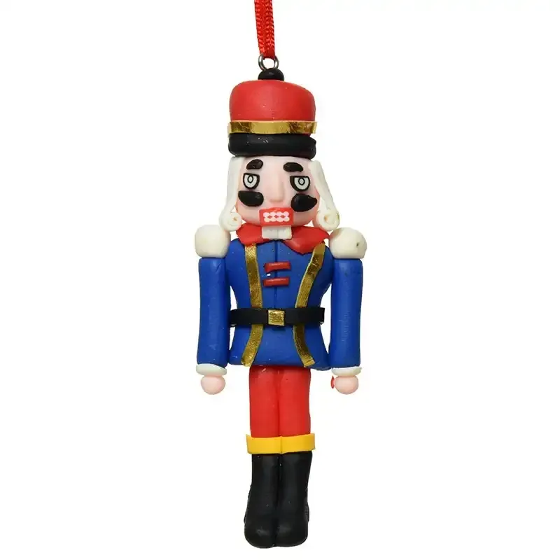 Buy Nøddeknækker m blå jakke, modellervoks look