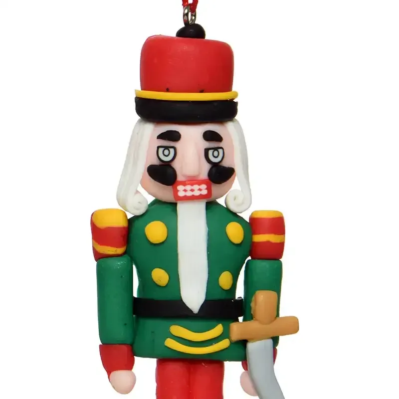 Buy Nøddeknækker m sværd, modellervoks look, 9,5cm