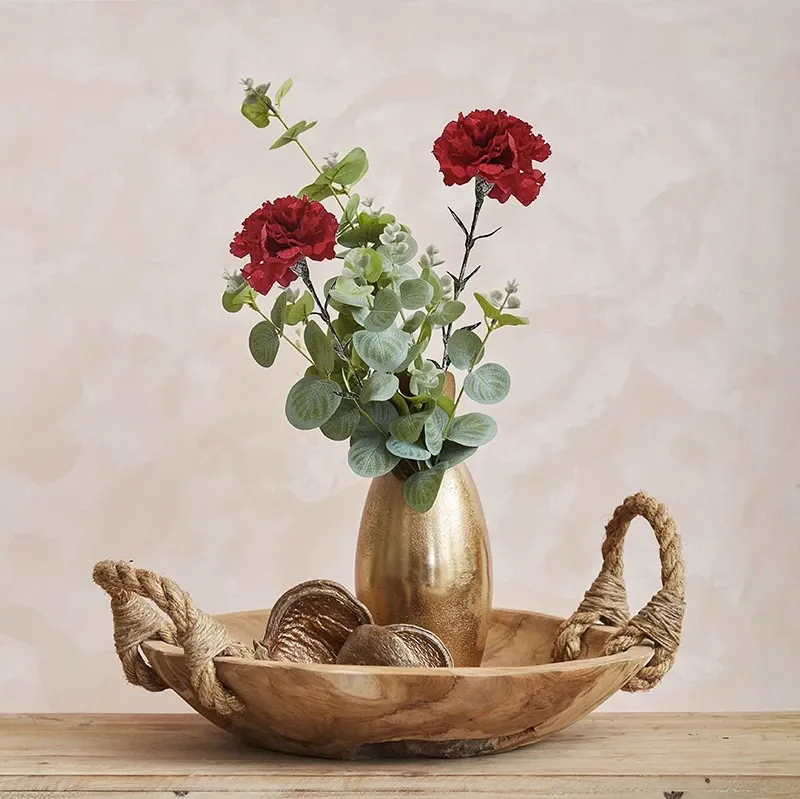 Buy Nellike på stilk, 67cm, rød, kunstig blomst