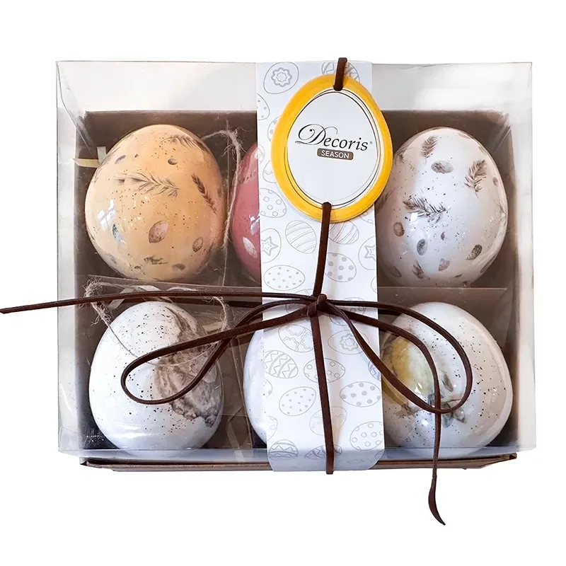 Buy Påskeæg i æske, 6 stk. assorteret