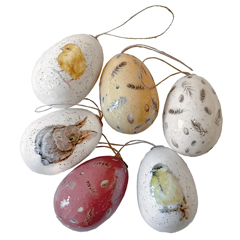 Buy Påskeæg i æske, 6 stk. assorteret