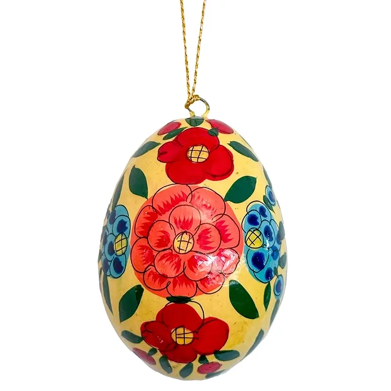 Buy Påskeæg m ophæng, 7cm, håndmalet