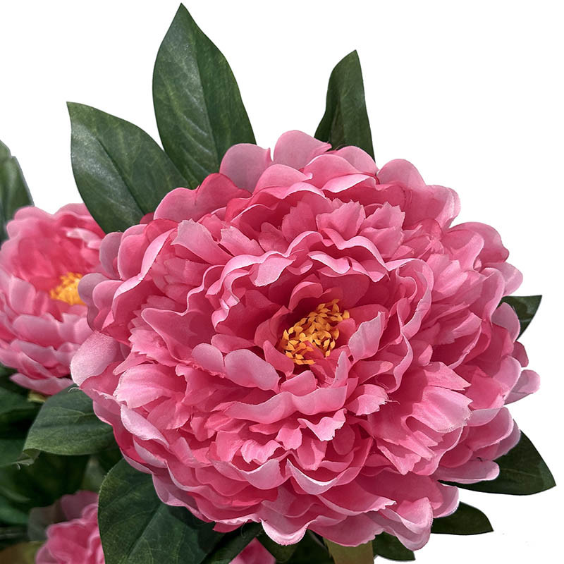 Buy Pæon i potte, 57cm, pink, kunstig blomst