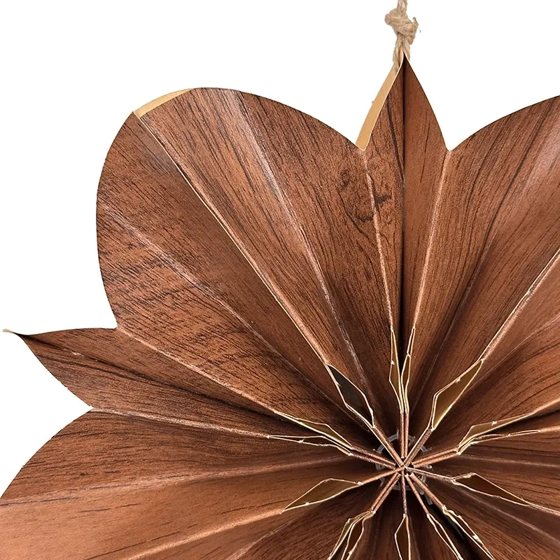 Buy Papirblomst, brun, Ø20cm. kunstig blomst