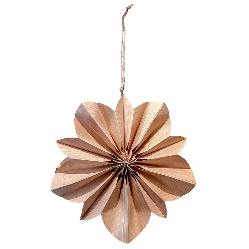 Buy Papirblomst, brun, Ø20cm. kunstig blomst