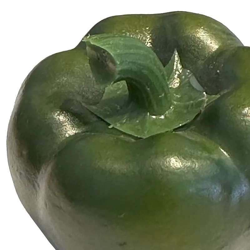 Buy Peberfrugt, grøn, 9 cm, kunstig mad