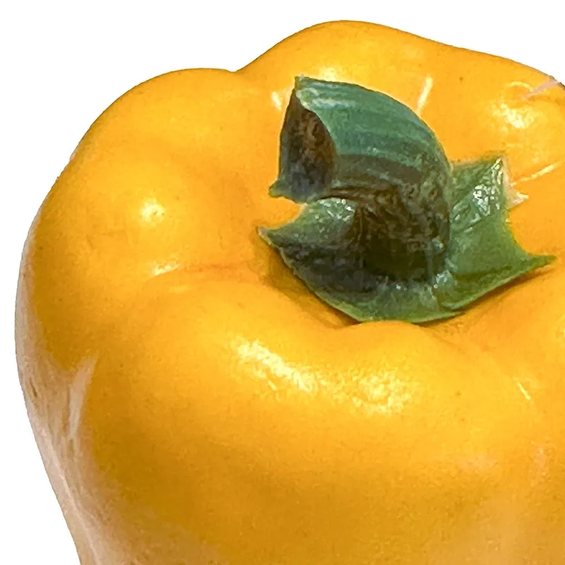 Buy Peberfrugt, gul, 9 cm, kunstig mad