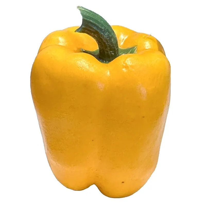 Buy Peberfrugt, gul, 9 cm, kunstig mad