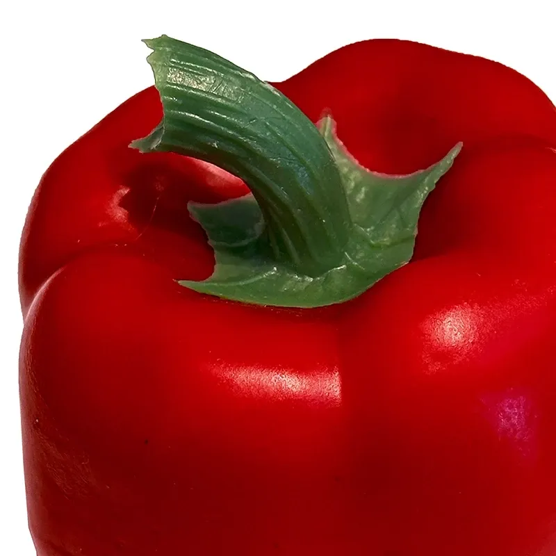 Buy Peberfrugt, rød, 9 cm, kunstig mad