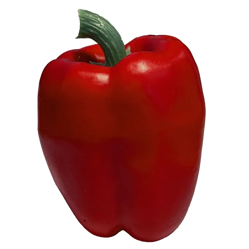 Buy Peberfrugt, rød, 9 cm, kunstig mad