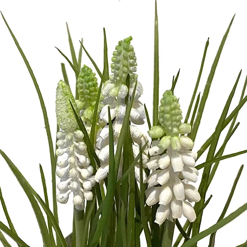 Buy Perlehyacint i potte, creme, 25cm, kunstig