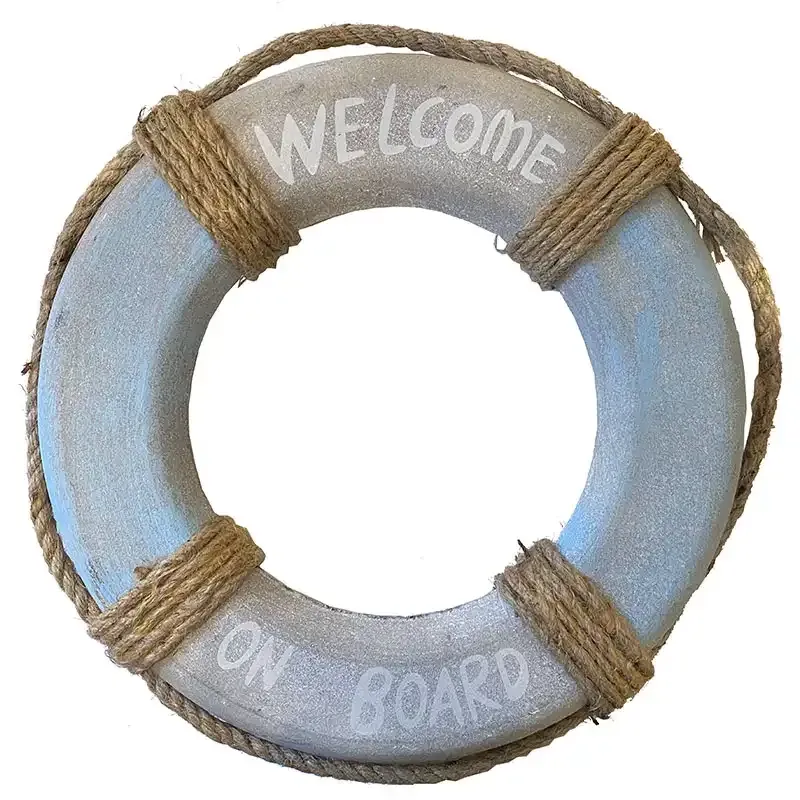 Buy Redningskrans, træ, Ø31cm