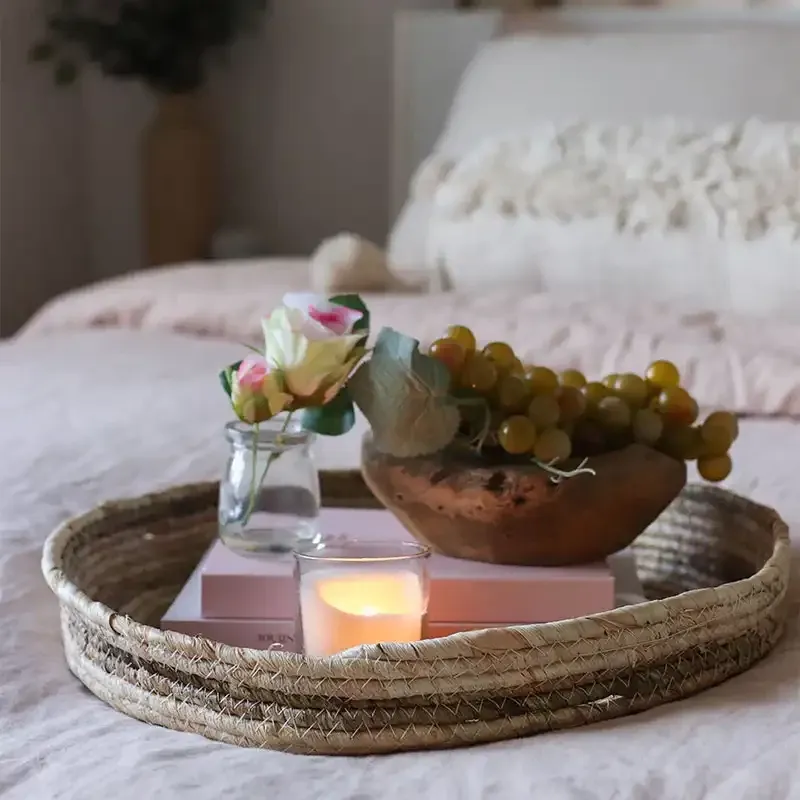 Buy Rose i glas, lyserød 12cm, kunstig blomst