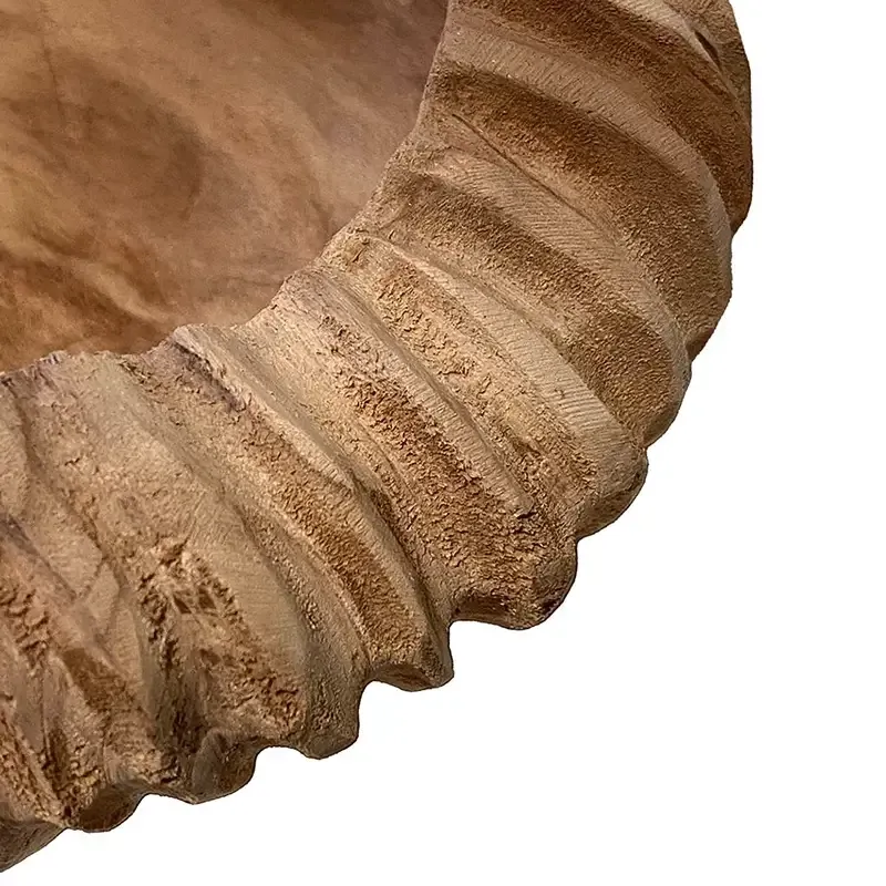 Buy Skål i teaktræ, FSC certifikeret, 18cm, unik