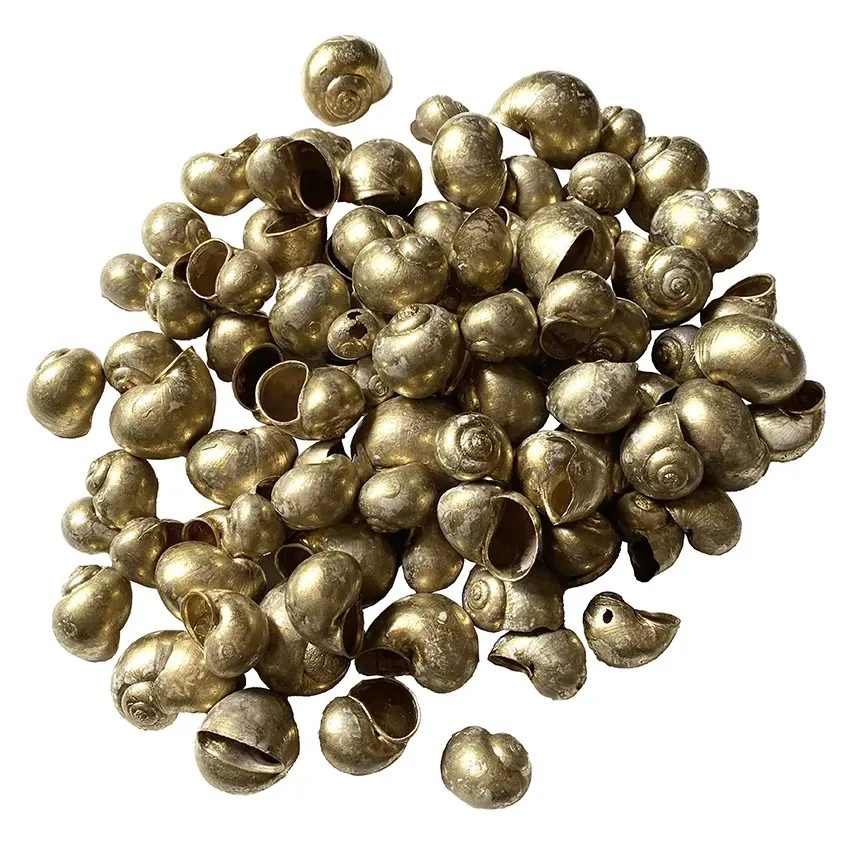 Buy Skaller m guld vasket look, 500g, ægte skaller