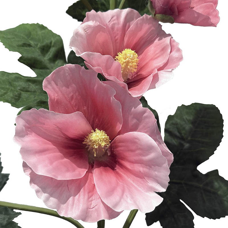 Buy Stokrose, Alcea, 102cm, kunstig blomst