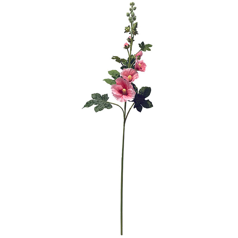 Buy Stokrose, Alcea, 102cm, kunstig blomst