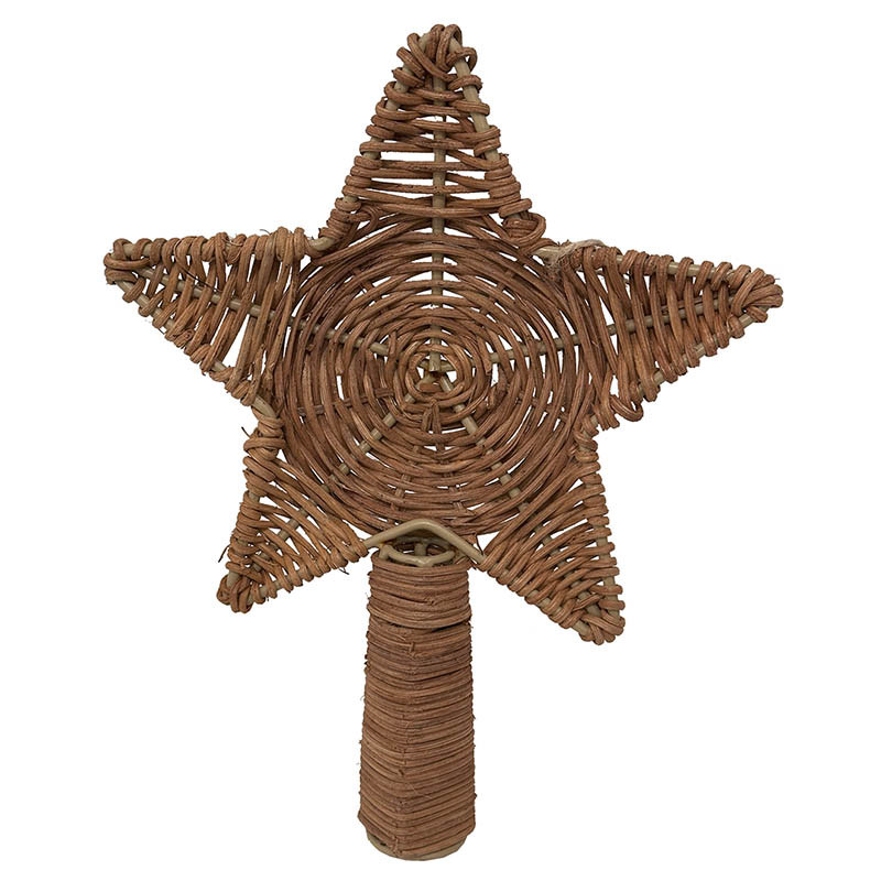 Buy Topstjerne, natur, 19cm