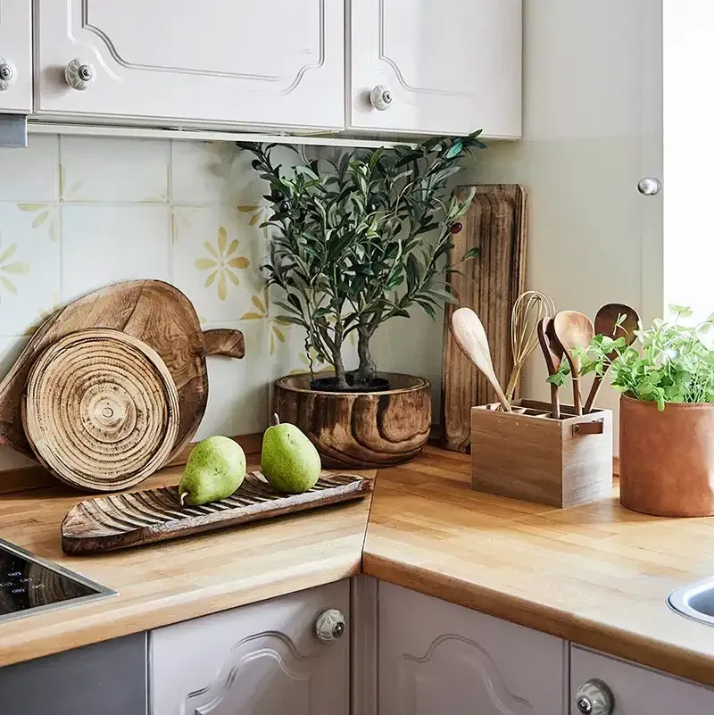 Buy Træ skål, 28cm