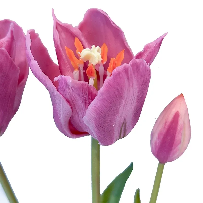 Buy Tulipanbuket, lilla, 48cm, kunstige blomster