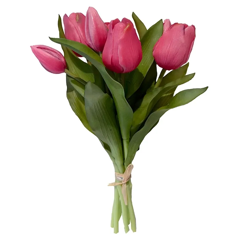 Buy Tulipanbuket, rosa, 31cm, kunstige blomster