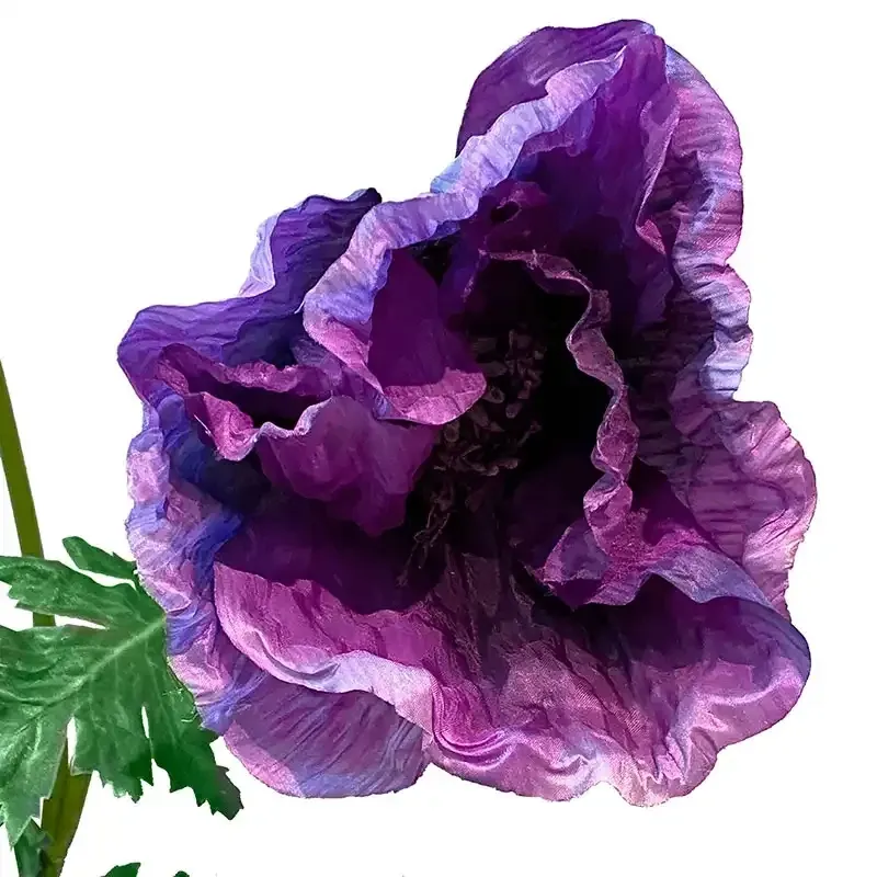 Buy Valmue på stilk, lilla, 100cm, kunstig blomst