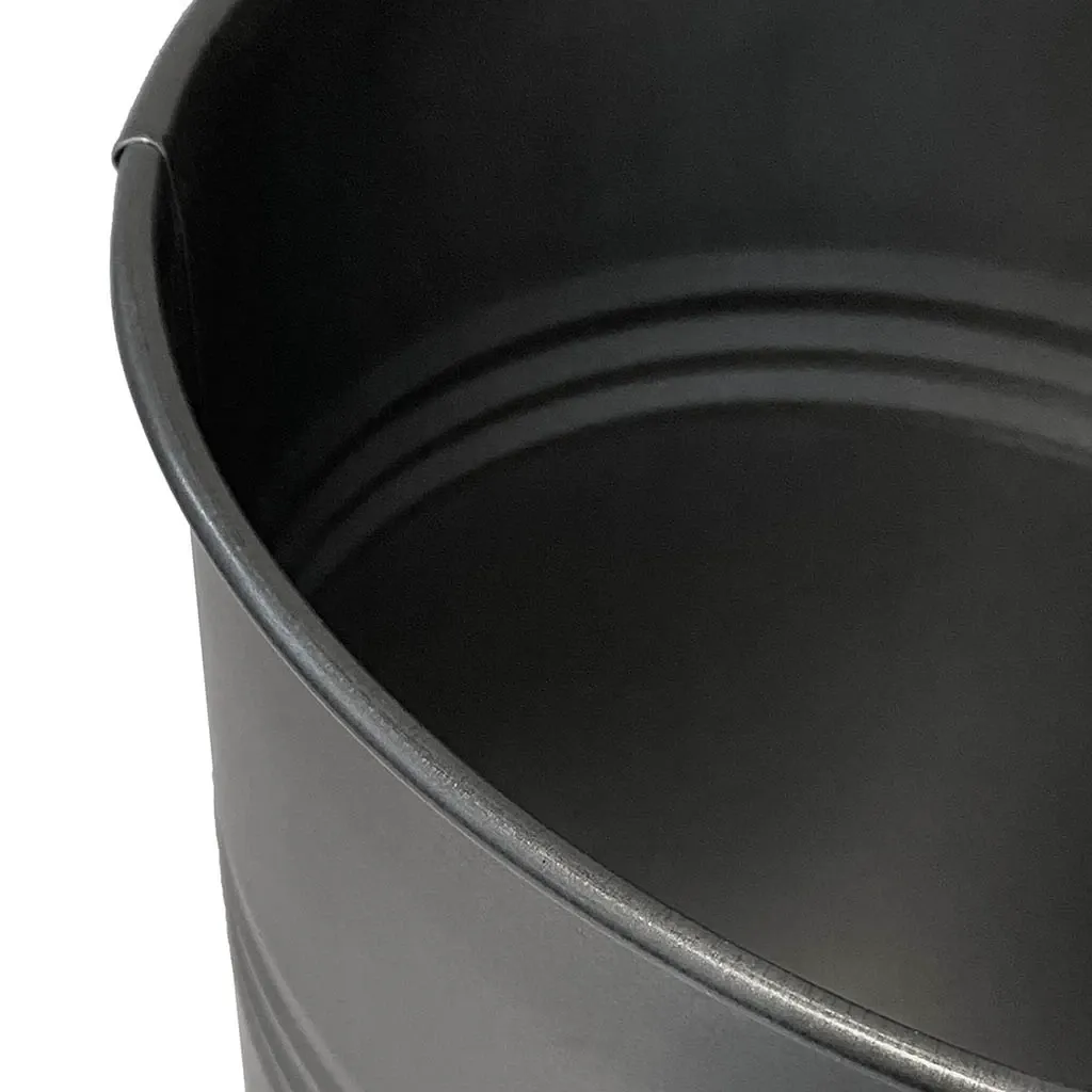 Buy Vase / Gulvvase i zink, 30cm, gammel grå