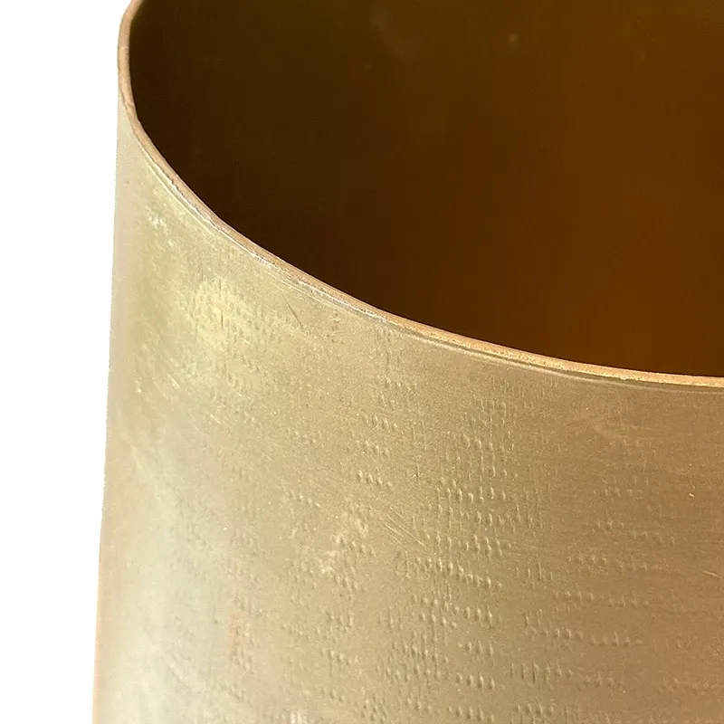 Buy Vase i aluminium, 37,5cm, guld, inden-udendørs