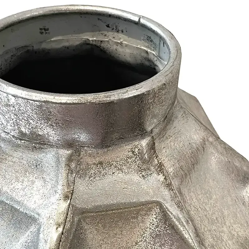 Buy Vase i banket metal, sølv, 31cm