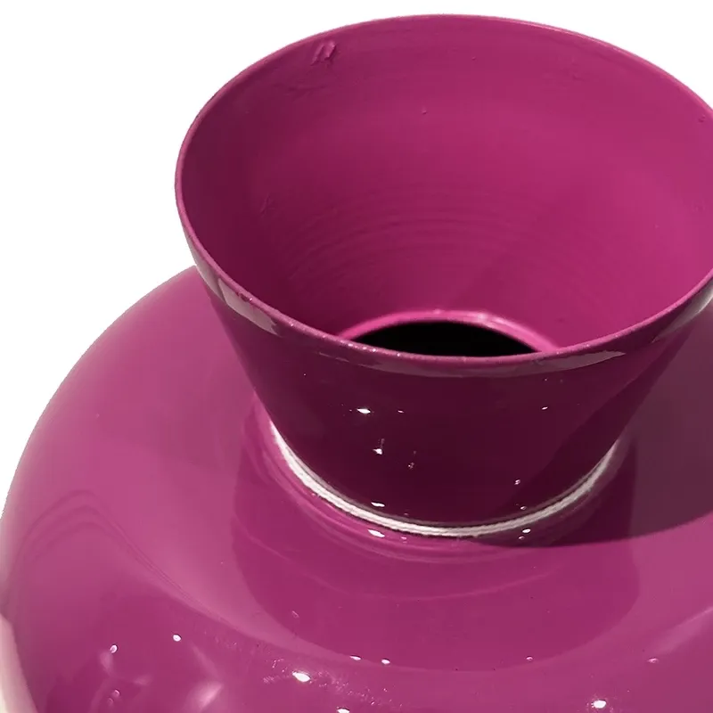 Buy Vase i jern, 33cm, fuchsia