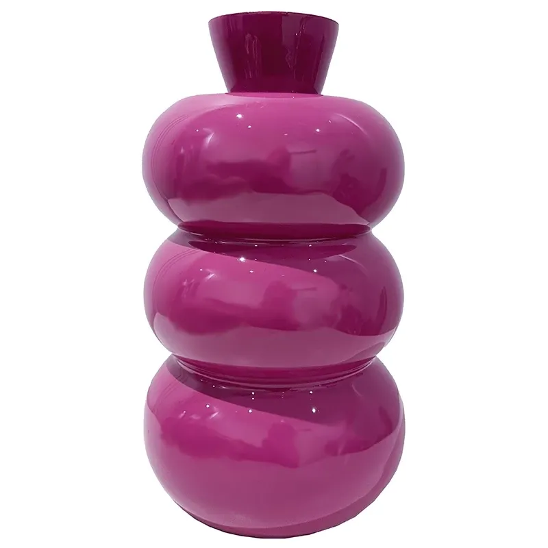 Buy Vase i jern, 33cm, fuchsia