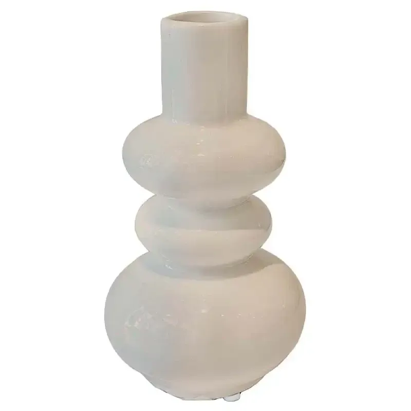 Buy Vase i keramik, H13,5cm, Beige