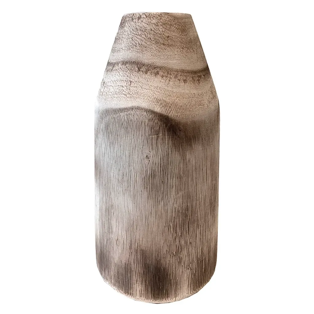 Buy Vase i paulownia træ, H28cm