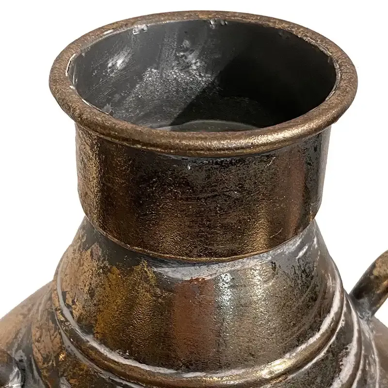 Buy Vase m hank, guld, metal