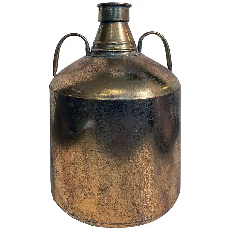 Buy Vase m hank, guld, metal