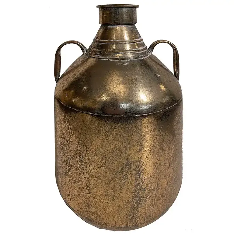 Buy Vase m hank, guld, metal