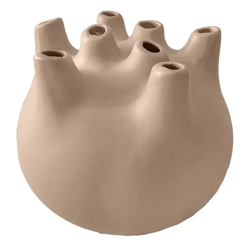 Buy Vase, beige keramik, Ø20,5cm