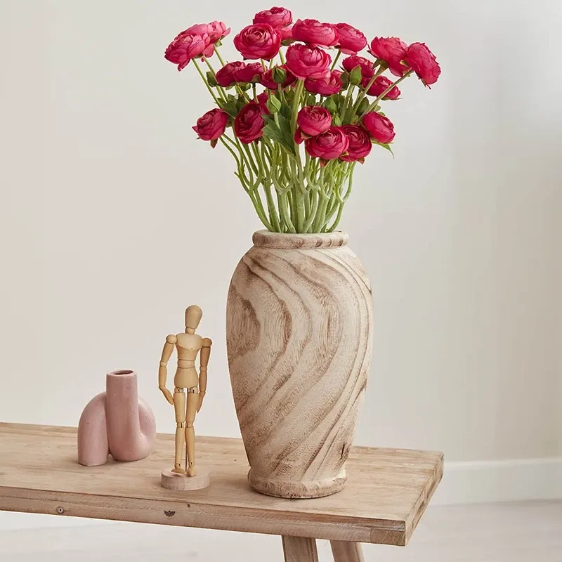 Buy Vase, paulownia træ, Ø18cm