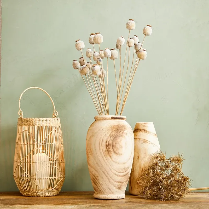 Buy Vase, paulownia træ, Ø18cm